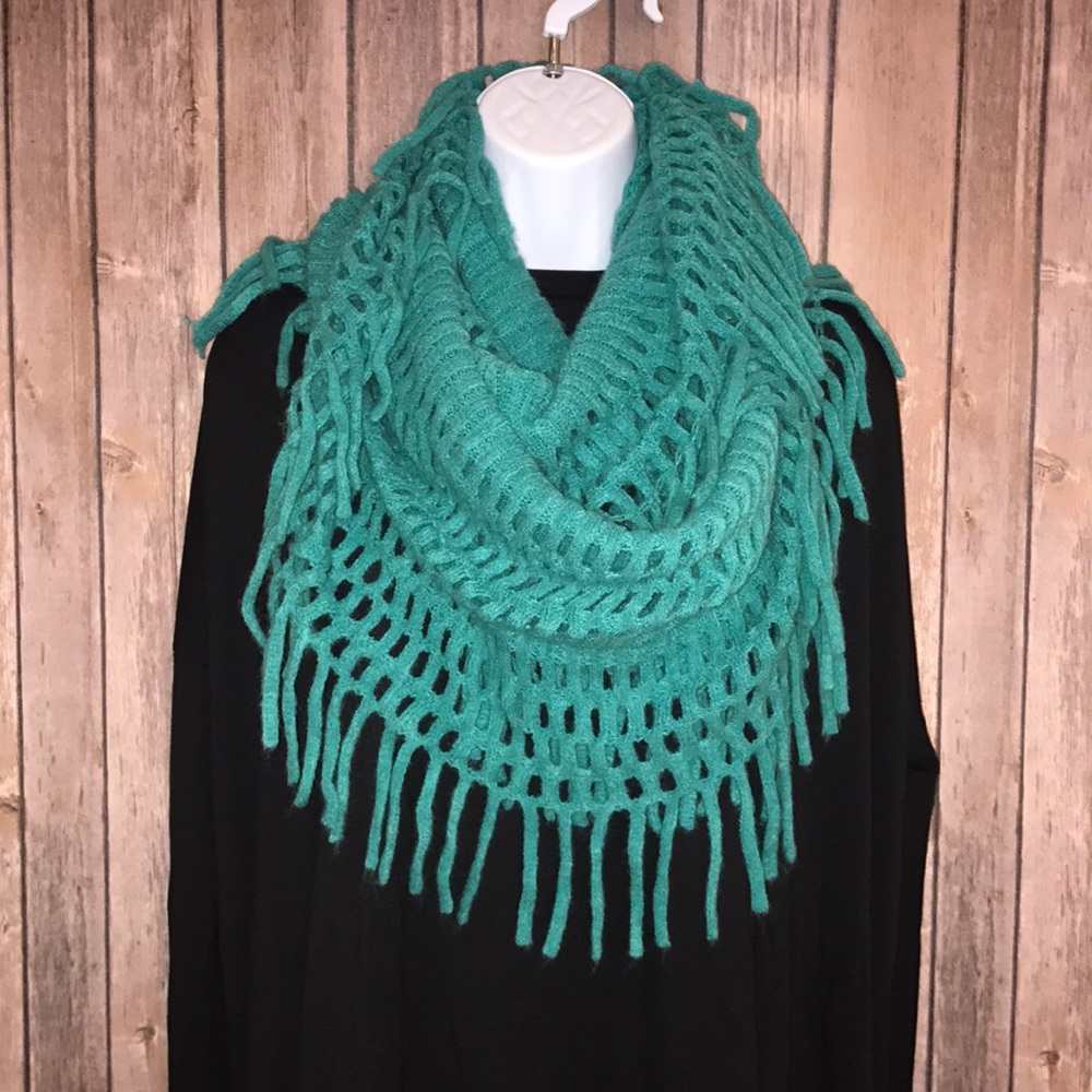 Turquoise Infinity Scarf